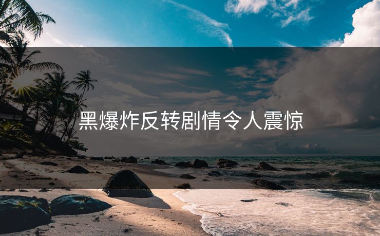 黑爆炸反转剧情令人震惊